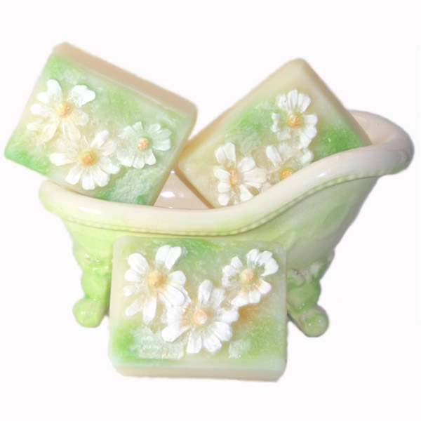 Handmade Natural Chamomile Botanical Soap